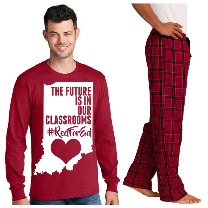 The Future Is In Our Classroom #REDFORED Long Sleeve Pajama Set