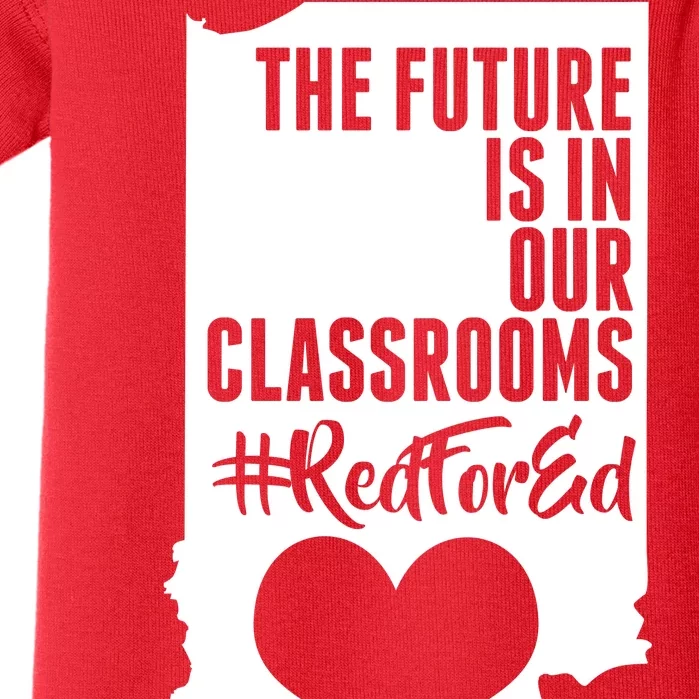 The Future Is In Our Classroom #REDFORED Baby Bodysuit