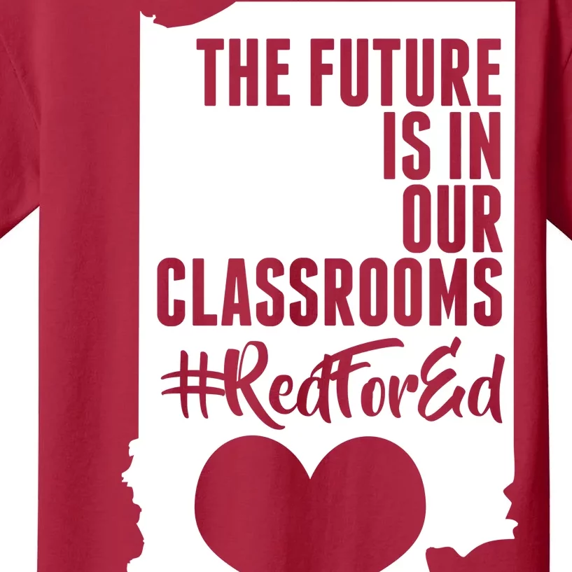 The Future Is In Our Classroom #REDFORED Kids T-Shirt