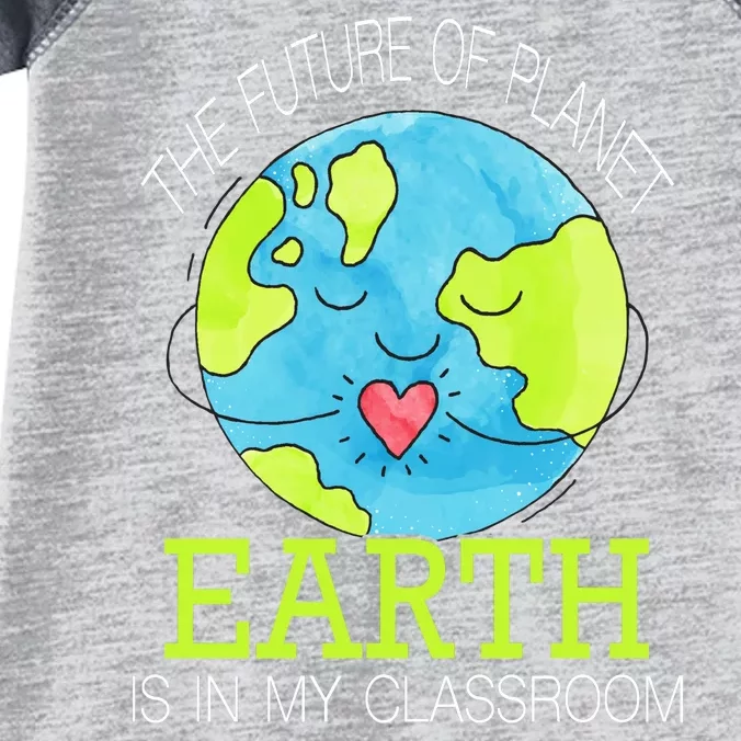 The Future Of Planet Earth Is In My Classroom Infant Baby Jersey Bodysuit