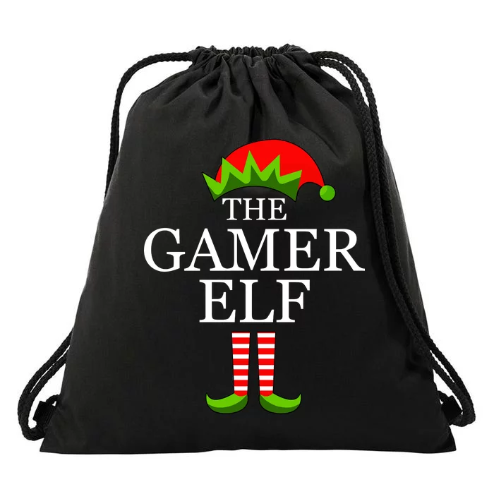 The Gamer Elf Drawstring Bag