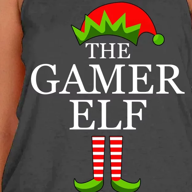 The Gamer Elf Women's Knotted Racerback Tank