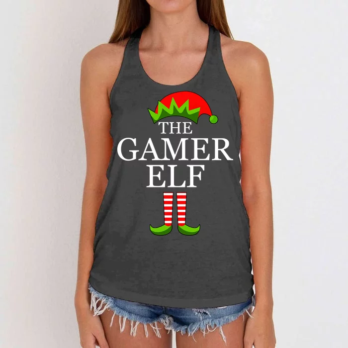 The Gamer Elf Women's Knotted Racerback Tank