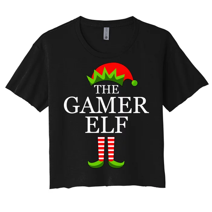 The Gamer Elf Women's Crop Top Tee