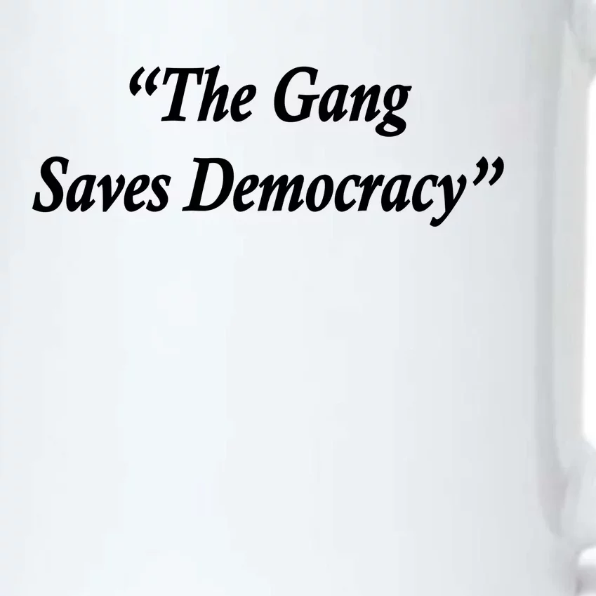 The Gang Saves Democracy Philadelphia Black Color Changing Mug