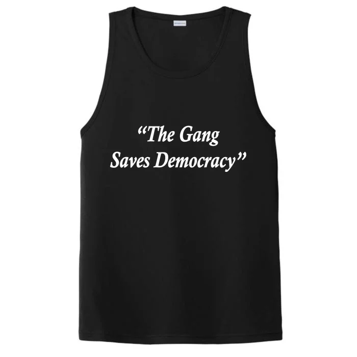 The Gang Saves Democracy Philadelphia Performance Tank