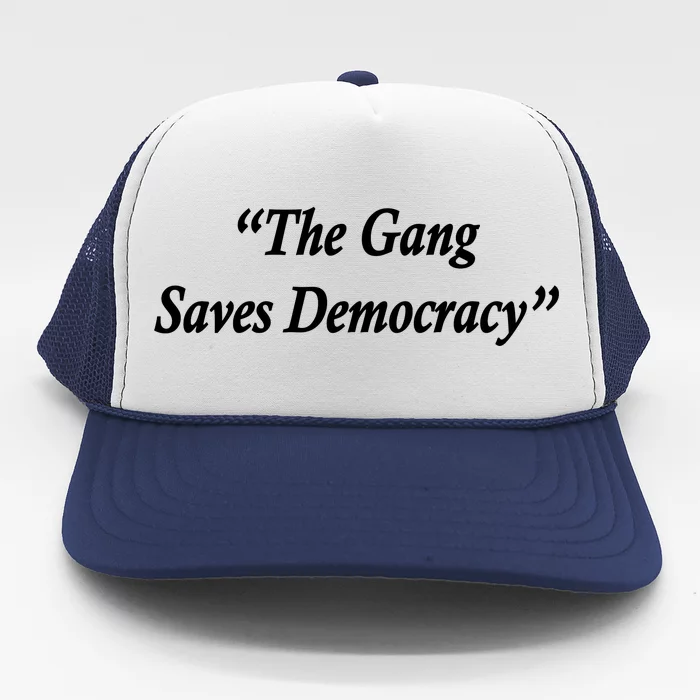 The Gang Saves Democracy Philadelphia Trucker Hat