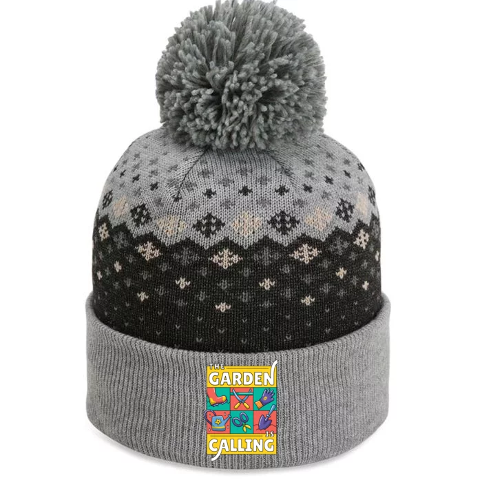 The Garden Is Calling The Baniff Cuffed Pom Beanie