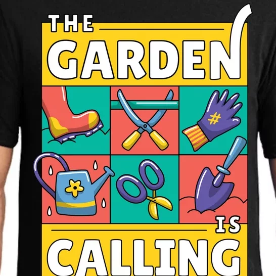 The Garden Is Calling Pajama Set