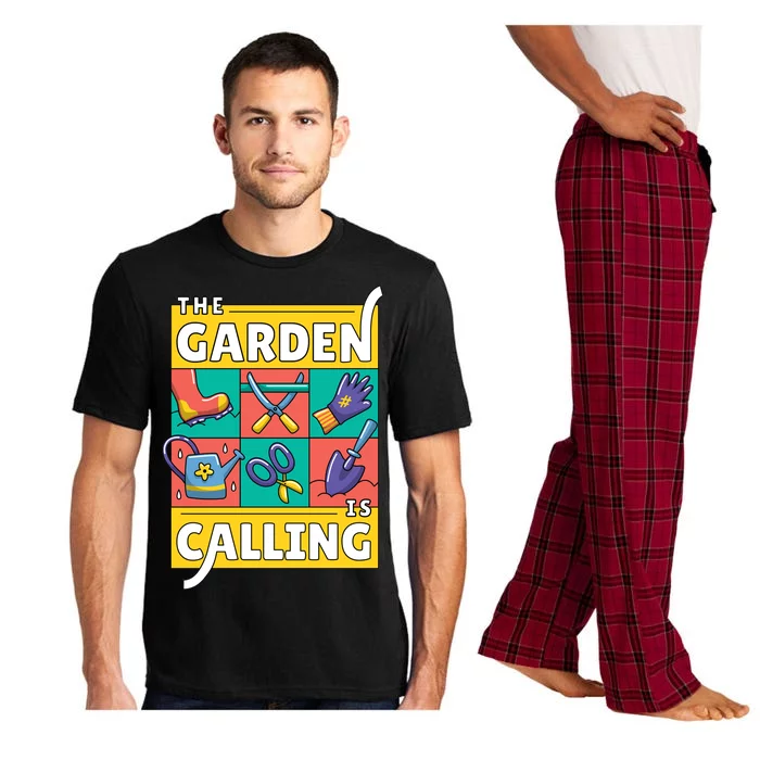 The Garden Is Calling Pajama Set