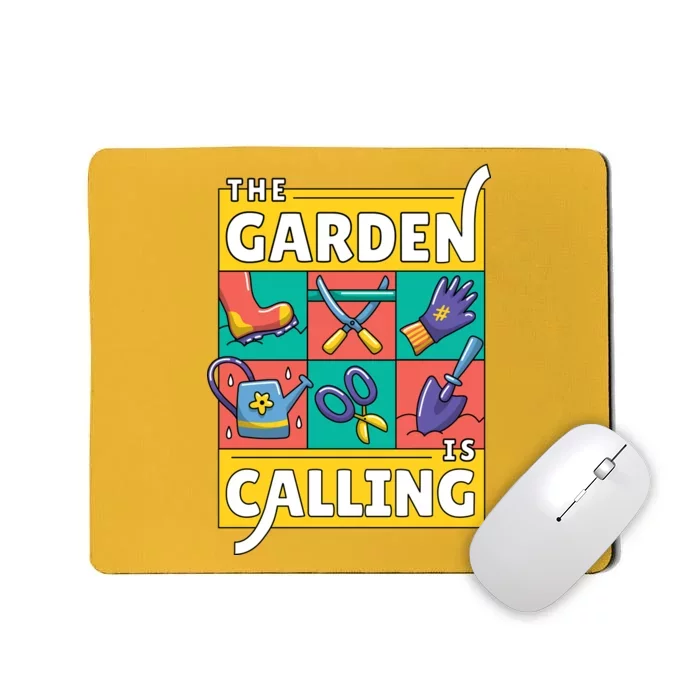 The Garden Is Calling Mousepad