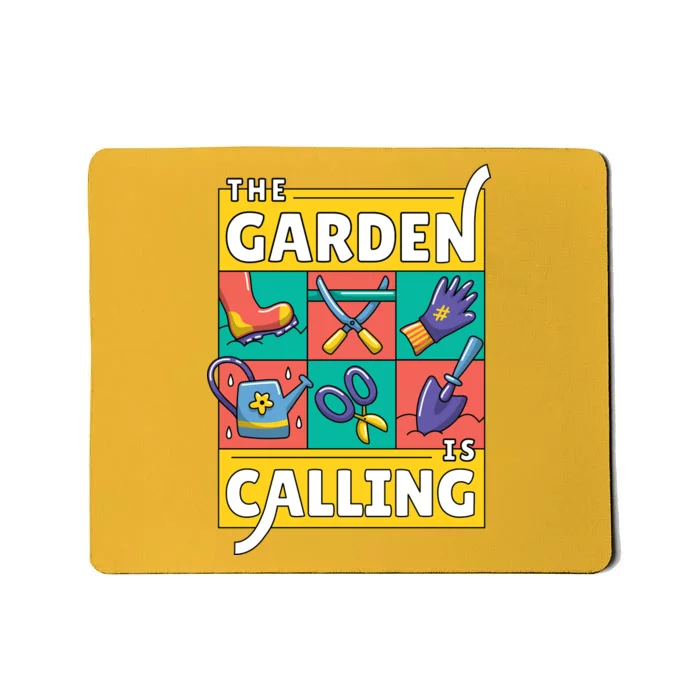 The Garden Is Calling Mousepad