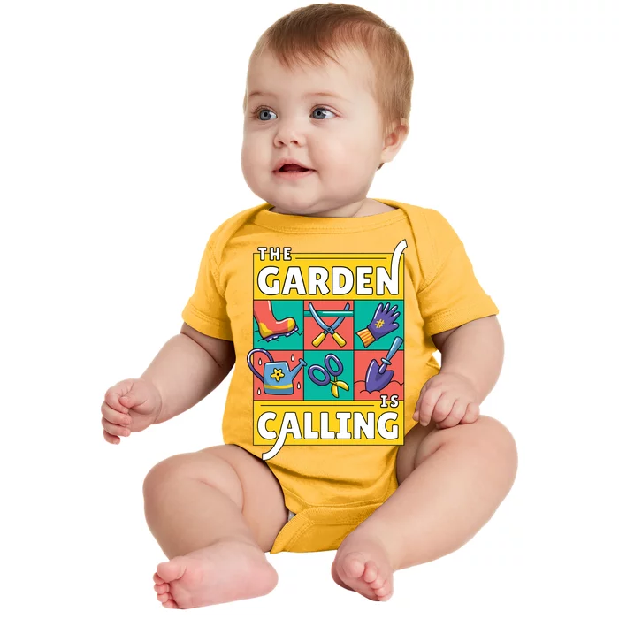 The Garden Is Calling Baby Bodysuit