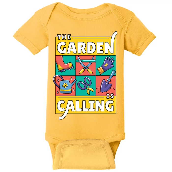 The Garden Is Calling Baby Bodysuit