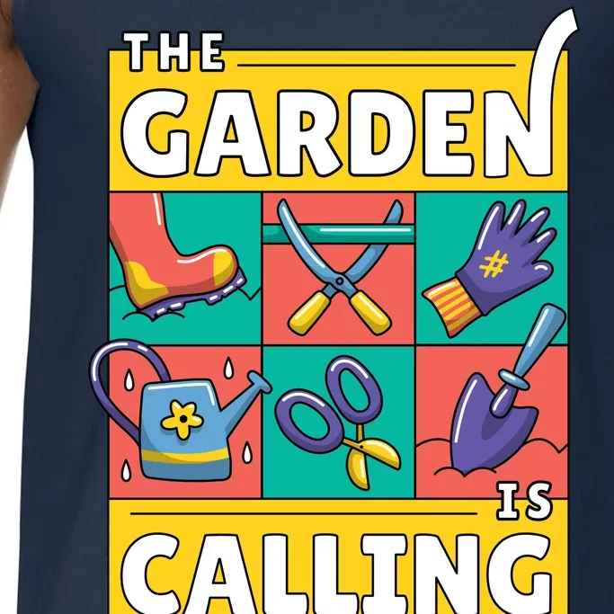 The Garden Is Calling Comfort Colors® Tank Top