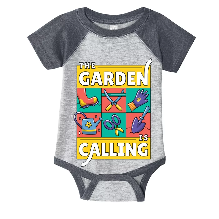 The Garden Is Calling Infant Baby Jersey Bodysuit