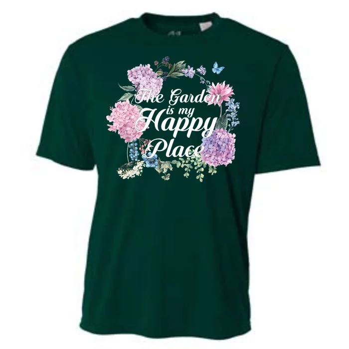 The Garden Is My Happy Place Cooling Performance Crew T-Shirt