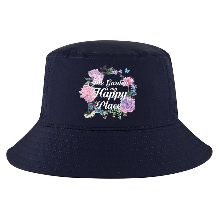 The Garden Is My Happy Place Cool Comfort Performance Bucket Hat