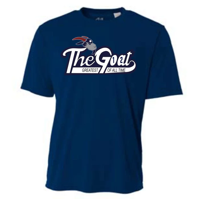 The Goat 12 Greatest Of All Time Cooling Performance Crew T-Shirt