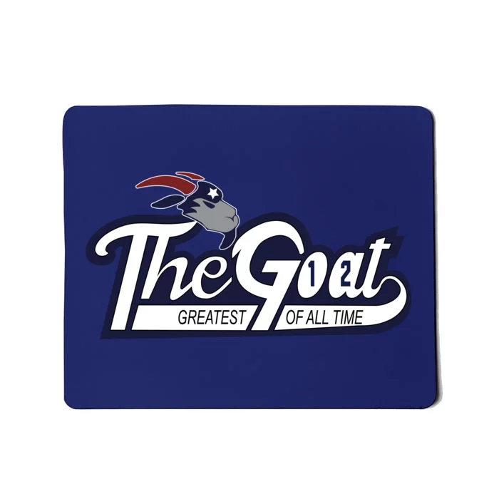 The Goat 12 Greatest Of All Time Mousepad