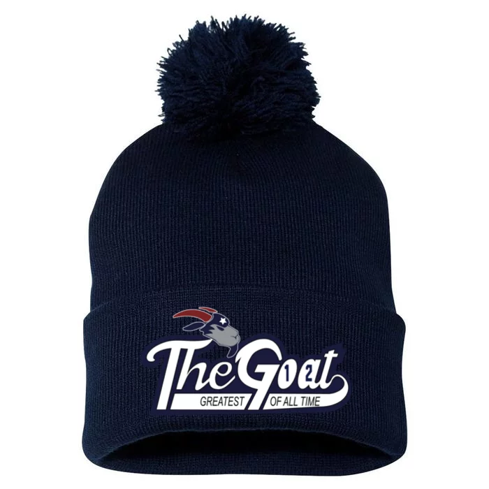 The Goat 12 Greatest Of All Time Pom Pom 12in Knit Beanie