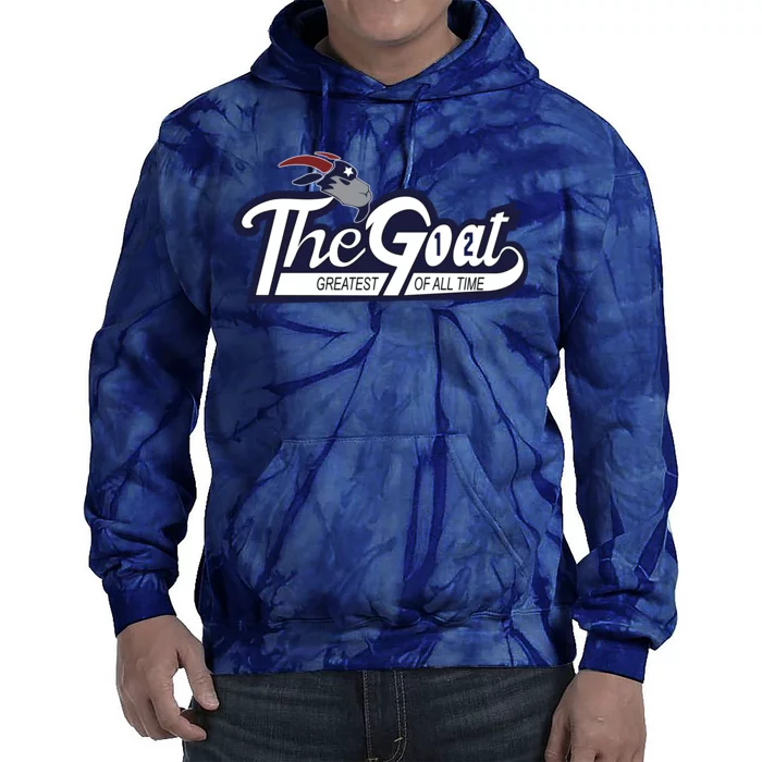 The Goat 12 Greatest Of All Time Tie Dye Hoodie