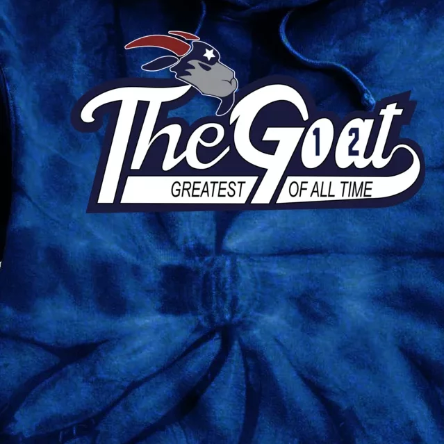 The Goat 12 Greatest Of All Time Tie Dye Hoodie