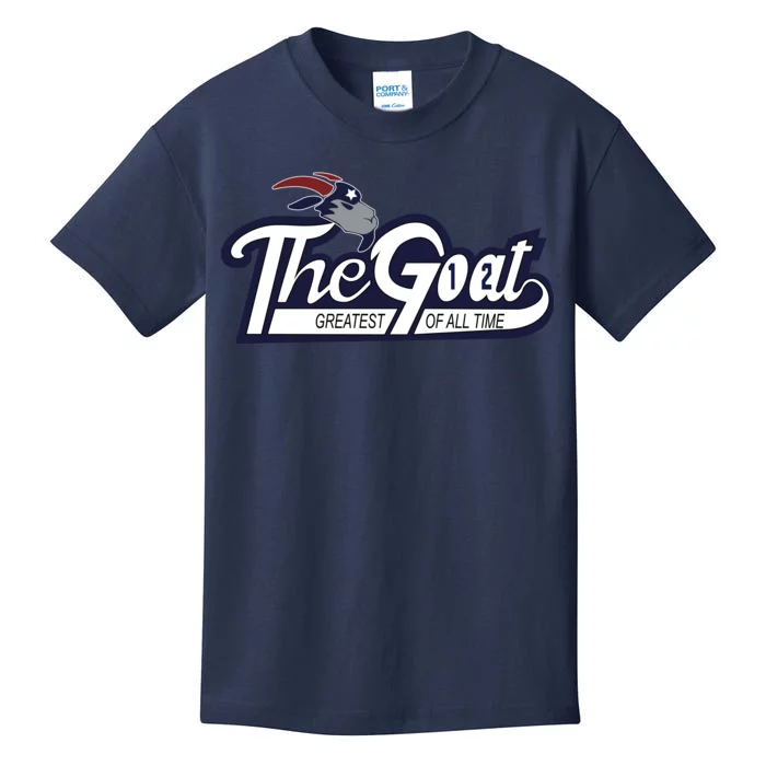 The Goat 12 Greatest Of All Time Kids T-Shirt