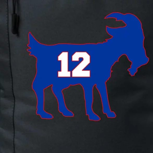 The Goat #12 New England Fan Football QB Daily Commute Backpack