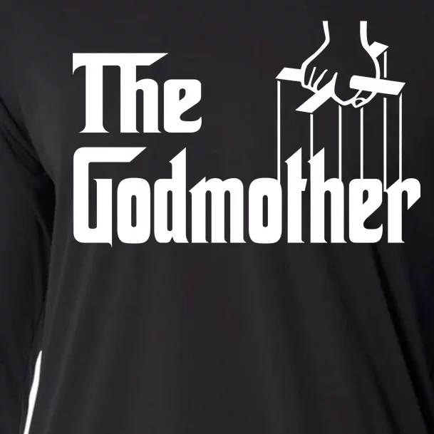 The Godmother Logo Cooling Performance Long Sleeve Crew