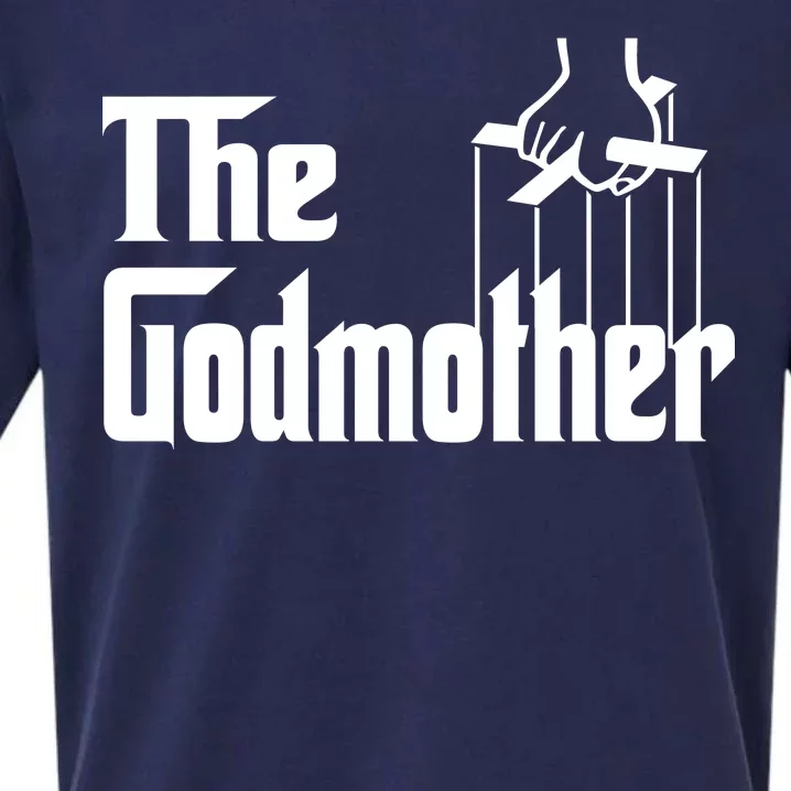 The Godmother Logo Sueded Cloud Jersey T-Shirt