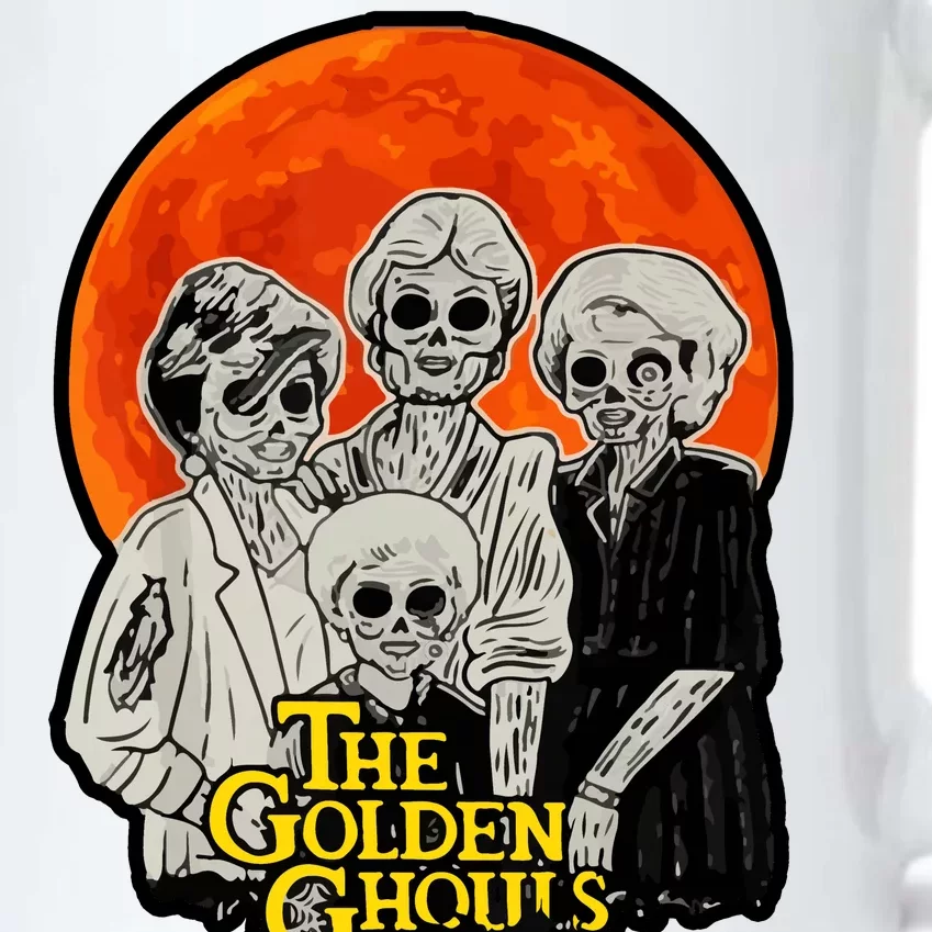 The Golden Ghouls Black Color Changing Mug