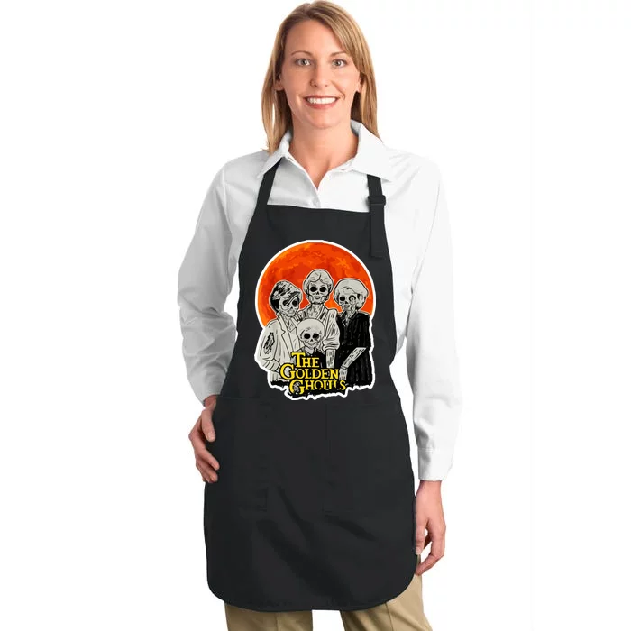 The Golden Ghouls Full-Length Apron With Pocket