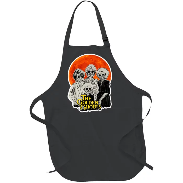 The Golden Ghouls Full-Length Apron With Pocket