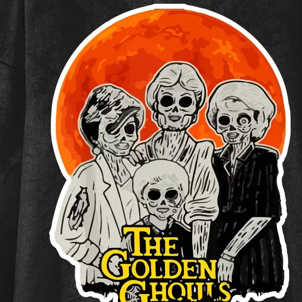 The Golden Ghouls Hooded Wearable Blanket