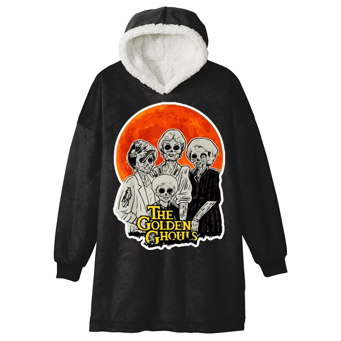 The Golden Ghouls Hooded Wearable Blanket