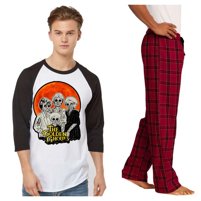 The Golden Ghouls Raglan Sleeve Pajama Set