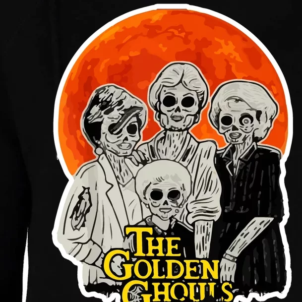 The Golden Ghouls Womens Funnel Neck Pullover Hood