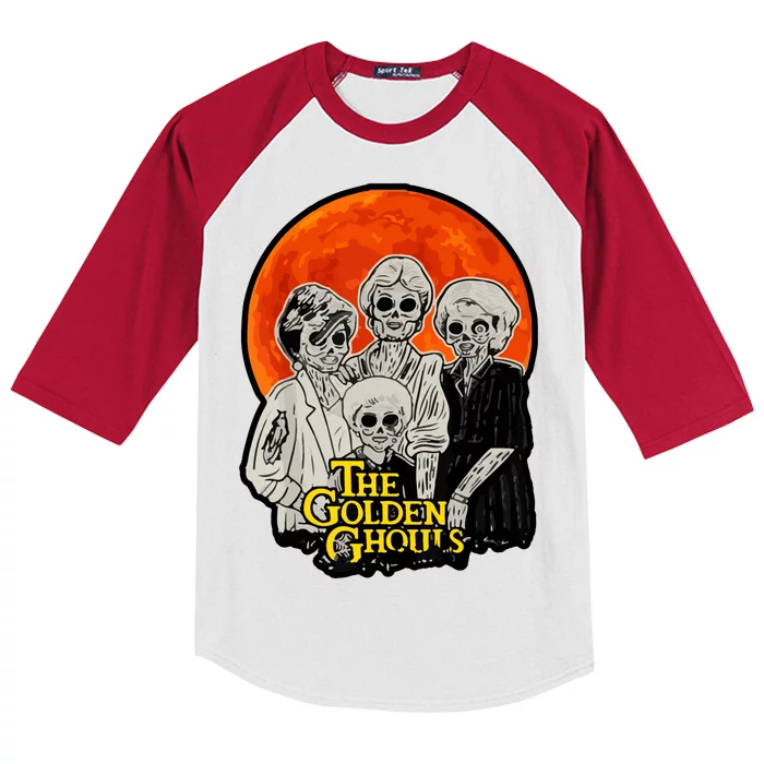 The Golden Ghouls Kids Colorblock Raglan Jersey