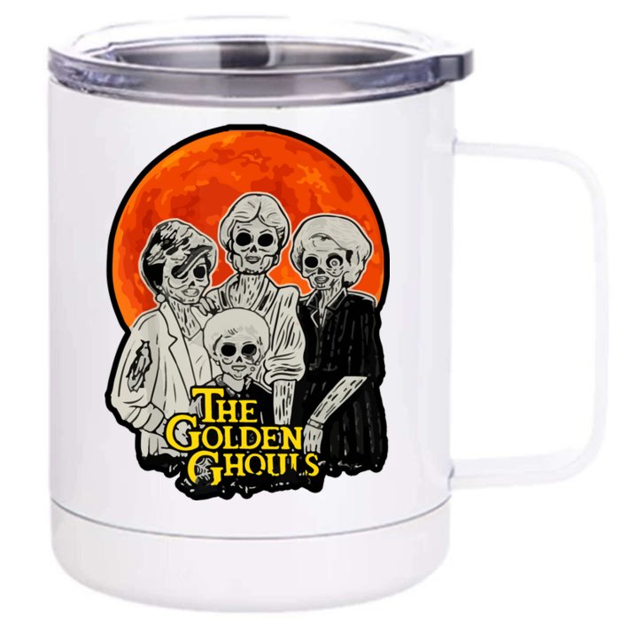 The Golden Ghouls Front & Back 12oz Stainless Steel Tumbler Cup