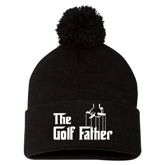 The Golf Father Pom Pom 12in Knit Beanie