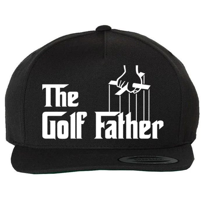 The Golf Father Wool Snapback Cap