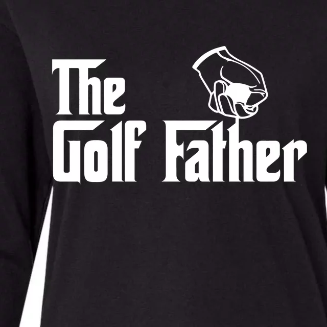 The Golf-Father Funny Golf Dad Womens Cotton Relaxed Long Sleeve T-Shirt