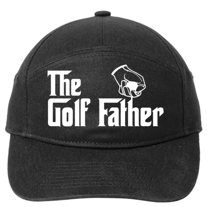 The Golf-Father Funny Golf Dad 7-Panel Snapback Hat