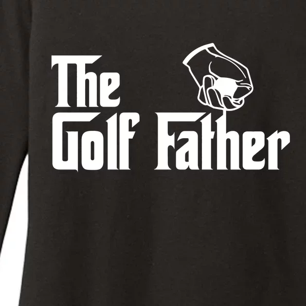 The Golf-Father Funny Golf Dad Womens CVC Long Sleeve Shirt