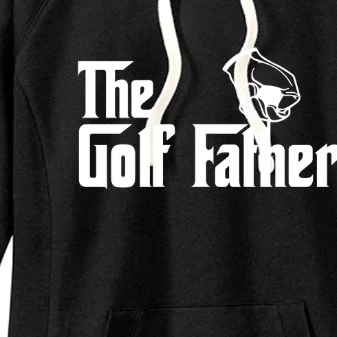 The Golf-Father Funny Golf Dad Women's Fleece Hoodie