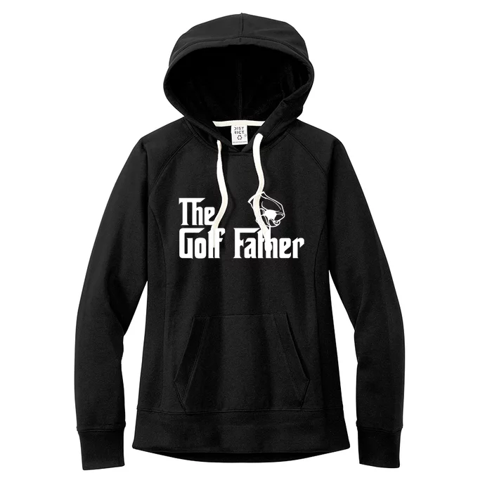 The Golf-Father Funny Golf Dad Women's Fleece Hoodie