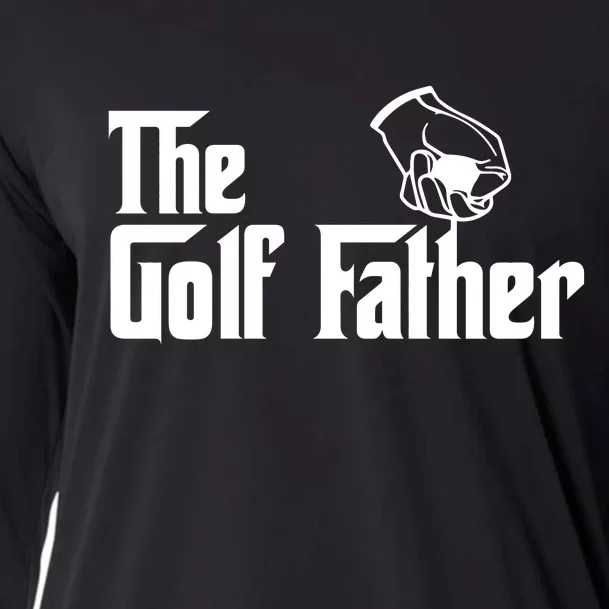 The Golf-Father Funny Golf Dad Cooling Performance Long Sleeve Crew