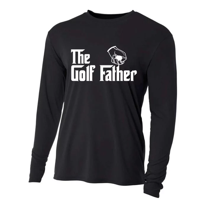 The Golf-Father Funny Golf Dad Cooling Performance Long Sleeve Crew