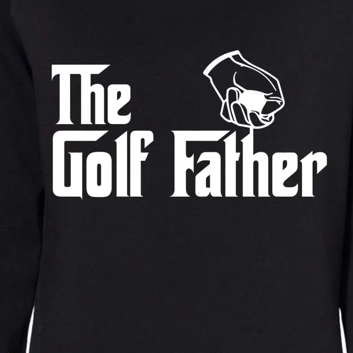 The Golf-Father Funny Golf Dad Womens California Wash Sweatshirt